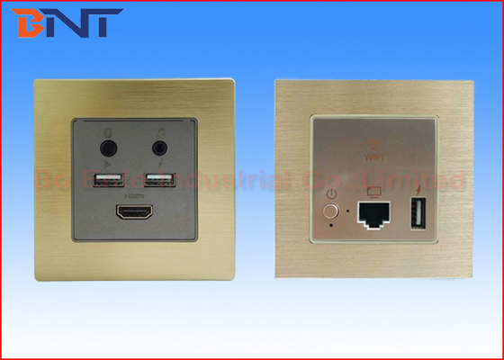 Ebener angebrachter Macht-Vorwurfs-Hafen 5 V 2,1 A Mini Media Hub Withs USB
