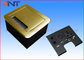 Goldtischplatte Flip Up Power Outlet, kompakter Flip Up Manual Conference Table-Ausgang