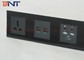 Erstklassige 4 Weisen-Wandsteckdose-Platten mit eingegebenem Hafen HDMI/RJ45/RJ11