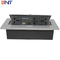 Schwarze Energie-versteckter Tischplattensockel mit Audioschnittstelle USB/3,5 BD610-7
