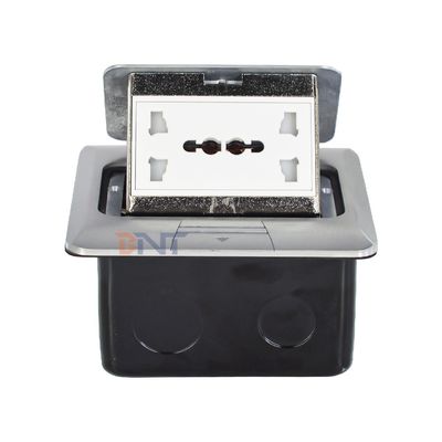 Benutzerdefinierte universale Stromversorgung Pop-up Verborgene Funktion Bodensteckdose Wasserdichte Bodensteckdose Langsam IP44