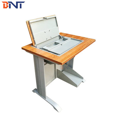Flip Top Computer Desk With-Sicherheitsschloss-Entwurf