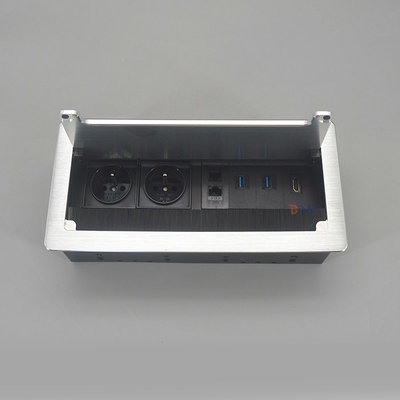 Bürsten-Flip Up Power Outlet For-Bürotisch USBs 3,0