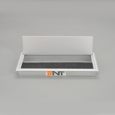 Aluminiumcuddy-Universalkabel-Kasten-Schreibtisch-Möbel-Gummimuffen-Kasten-Ausgang