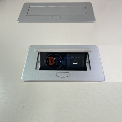 Eingebettete Schreibtisch-Stromanschluss Pop-up-Steckdosen USB A + C Stromlade Stecker geeignet für Büro-Tisch