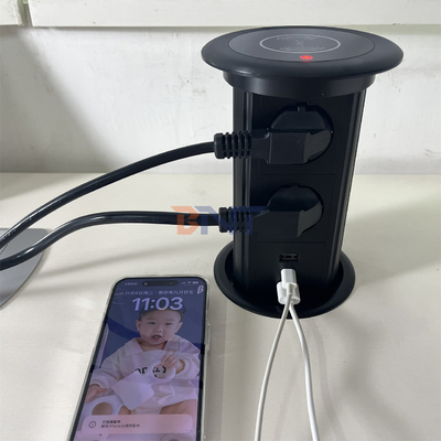 Elektrische Smart Intelligentes Heben Motorisierte Pop Up Schreibtisch Steckdose Konferenztisch Küche Steckdose Steckdose