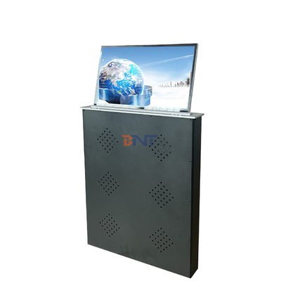 Neuer Ankunft 15,6 Zoll Motorisierter Monitor Lift 6mm Ultra schmaler Bildschirmrahmen LCD Lift für papierloses Konferenzsystem
