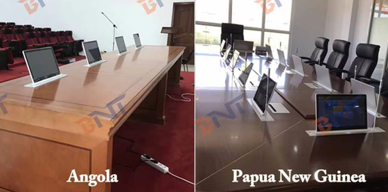 Konferenz-Automatisches Desktop-Papierlos-Terminalsystem-Projekt / FHD-Bildschirm für effiziente Besprechungen