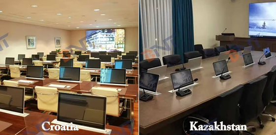 Konferenz-Automatisches Desktop-Papierlos-Terminalsystem-Projekt / FHD-Bildschirm für effiziente Besprechungen