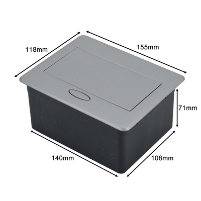 OEM/ODM Modern Office Essential BNT Popup Steckdose mit 2 eingebetteten WechselstromanschlüssenEU/UK/US/CN16A/10A/6A Nennstrom