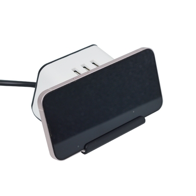 Universal-USB-Stromversorgungsschalter Steckdose Büromöbel ABS-Tischplattensteckdose 3 USB-Ausgangsanschlüsse 1,5 m Kabel 10A/16A