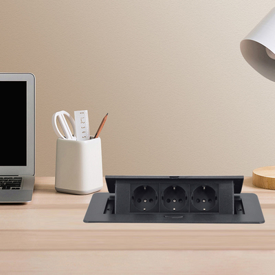 OEM/ODM EU Power Strip Extension Socket Tower 16A 3 Steckdosen IP44 für Großbritannien US CN für Elektronik
