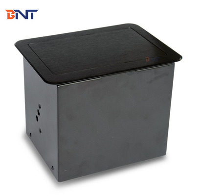 Büro-AV-Lösungen Silber Desktop-Stromanschlüsse Pop-Up Größe 151*121mm