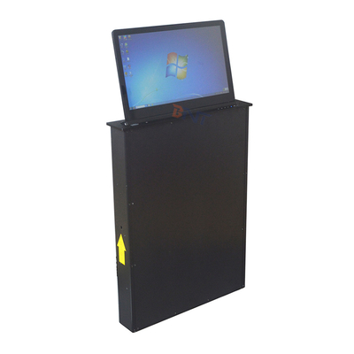 Super schlanker Pop-Up Computer Monitor Lift mit 18,5 Zoll Motorisiertem Bildschirm