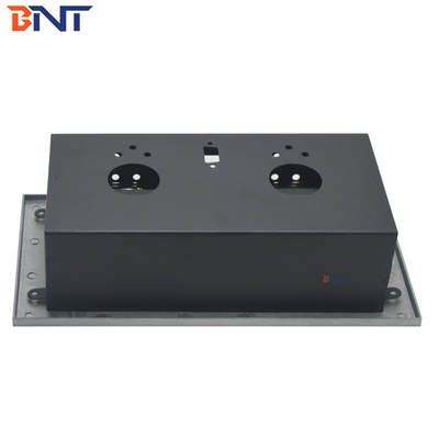 Verborgene 3.5 Audio Desk Pop Up Steckdosen Schwarz Matte, Stromanschluss für Tisch
