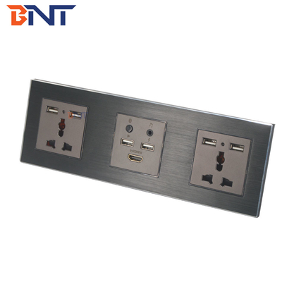 Smart Media Hub mit Bluetooth, Multifunktions-Wandsteckdosen