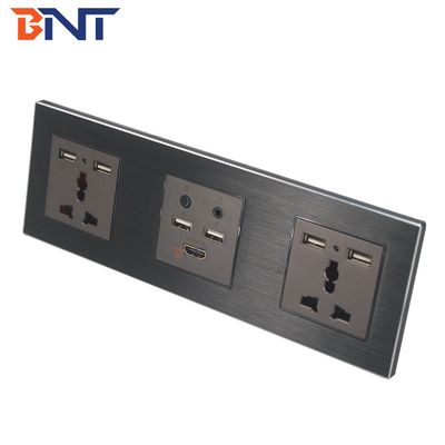 Smart Media Hub mit Bluetooth, Multifunktions-Wandsteckdosen