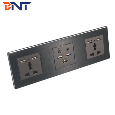 Smart Media Hub mit Bluetooth, Multifunktions-Wandsteckdosen