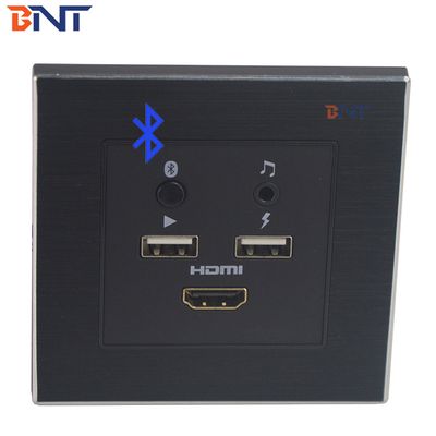 Mini-Media-Hub mit USB-Ladestation 5 V 2.1 A