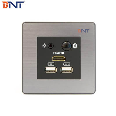 Mini-Media-Hub mit USB-Ladestation 5 V 2.1 A