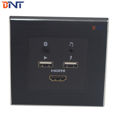 Mini-Media-Hub mit USB-Ladestation 5 V 2.1 A