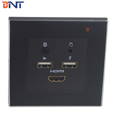 Mini-Media-Hub mit USB-Ladestation 5 V 2.1 A