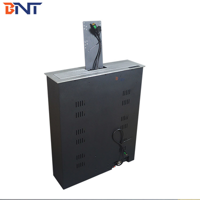 22 Zoll Aluminiumlegierung Bürste Panel LCD Motorisierter Aufzug Mit RS232 Zentralsteuerung Sliver
