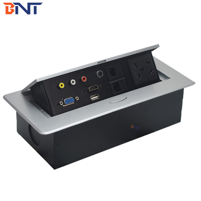 Quadratische Ecke Desktop Strom-Datenanschluss 10 ~ 16A Nennstrom