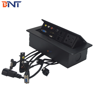 Quadratische Ecke Desktop Strom-Datenanschluss 10 ~ 16A Nennstrom