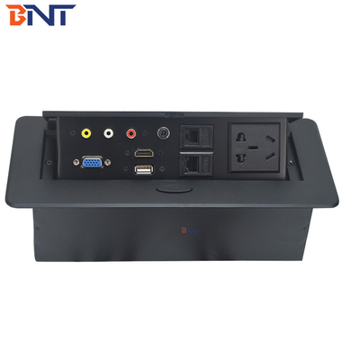 Quadratische Ecke Desktop Strom-Datenanschluss 10 ~ 16A Nennstrom