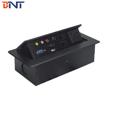 Quadratische Ecke Desktop Strom-Datenanschluss 10 ~ 16A Nennstrom