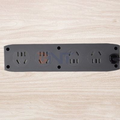 3 Panel Desktop Multifunktionelle Steckdosen mit 8AC-Stromanschluss und doppelten USB-A+C-Ladestationen