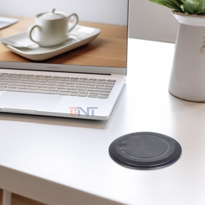 Rundes Sofa mit eingebauter Steckdose mit Universal-Standard-Steckdosen USB A+C & HDMI & Netzwerk