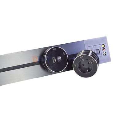 Neue, abnehmbare Steckdose mit Schwachstrom-Schnittstelle, praktische, wandmontierte Mehrfachsteckdosen-Stromschiene