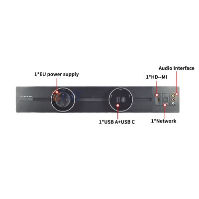 Neue, abnehmbare Steckdose mit Schwachstrom-Schnittstelle, praktische, wandmontierte Mehrfachsteckdosen-Stromschiene