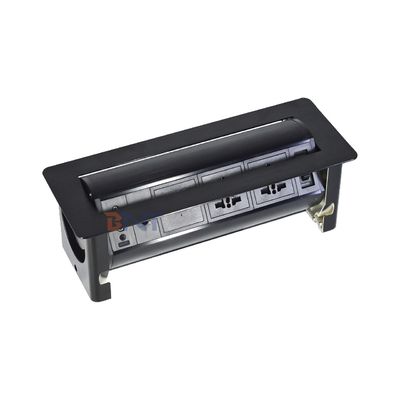 Multimedia Drehbare Schreibtisch Steckdose/Klappbare Tisch Steckdose/Konferenztisch-Paneel-Steckdose