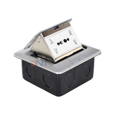 Benutzerdefinierte universale Stromversorgung Pop-up Verborgene Funktion Bodensteckdose Wasserdichte Bodensteckdose Langsam IP44