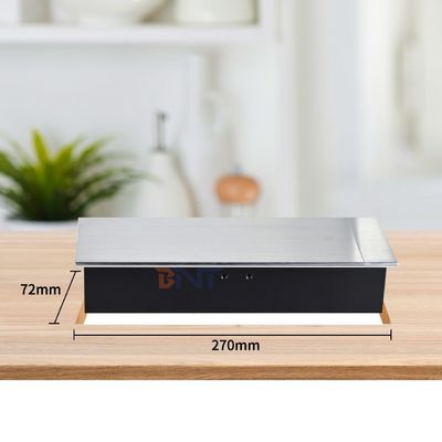 Euro-Tischplatten elektrische Steckdose Schiebeöffnung mit 3 Wechselstromanschlüssen