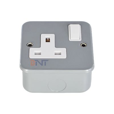 UK Power Standard New Style Wall Socket Panel mit Ein-/Aus-Schaltersteuerung