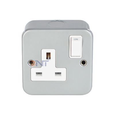 UK Power Standard New Style Wall Socket Panel mit Ein-/Aus-Schaltersteuerung