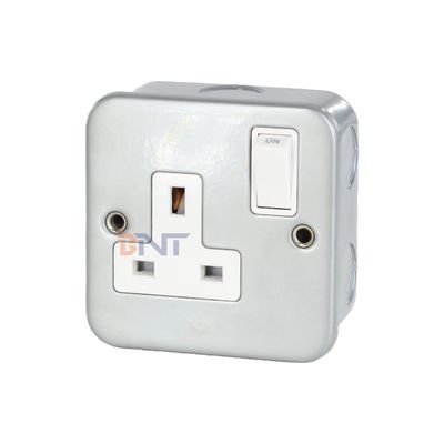 UK Power Standard New Style Wall Socket Panel mit Ein-/Aus-Schaltersteuerung