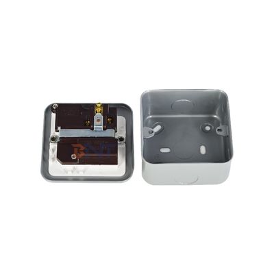 UK Power Standard New Style Wall Socket Panel mit Ein-/Aus-Schaltersteuerung