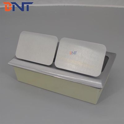 Aluminiumlegierung Pop Up Socket Slow Bounce Design für einen reibungslosen Betrieb anpassbare Stromversorgung