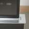 Aluminiumultra versteckter Zoll des Schreibtisch-Monitor-Aufzug-18,5/23,5 Zoll motorisierter Monitor-Aufzug