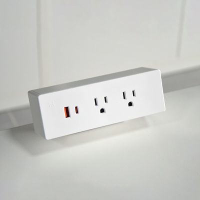 Multifunktionale 2 Wechselstromanschlüsse USB A+C US Power Schnellladung Desktop Klemm Steckdose Stromanschluss